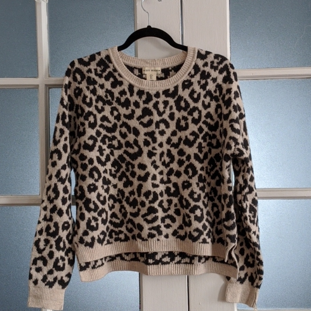 Leopard sweater
